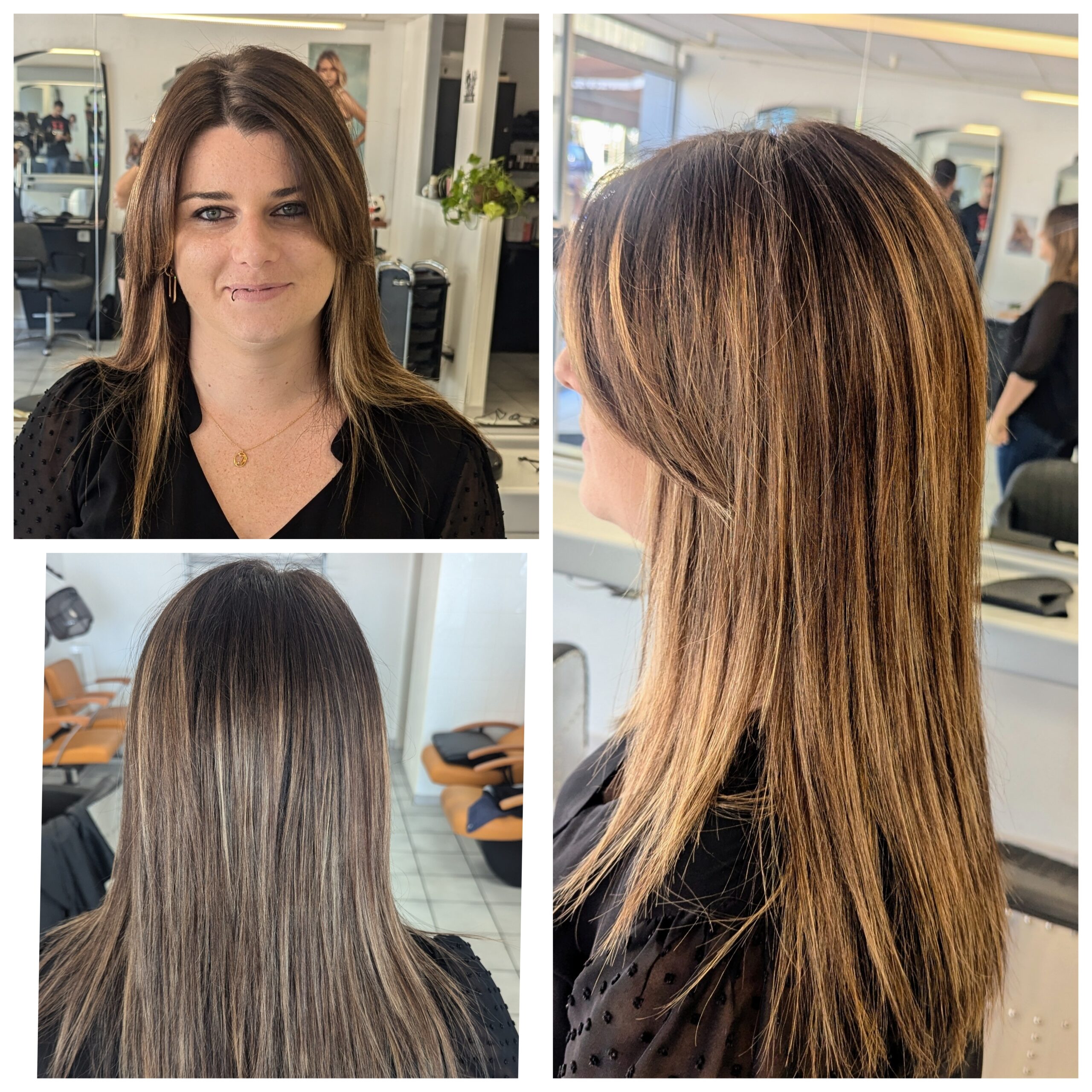 photo coupes plus techniques ombrés